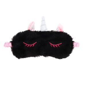 Kid's Cartoon Sleep Mask Eye Black